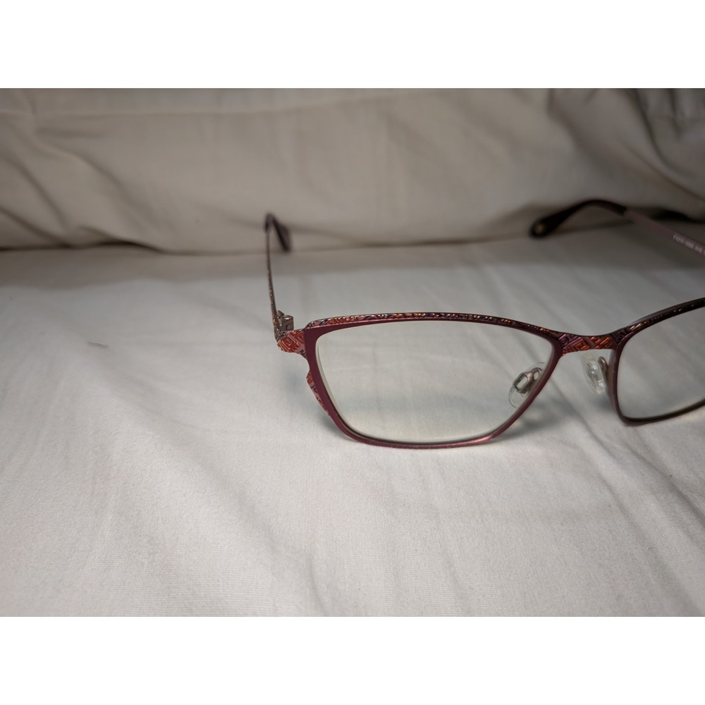 FYSH 3550 616 RED AUTHENTIC EYEGLASSES 52-16-135MM FRAME